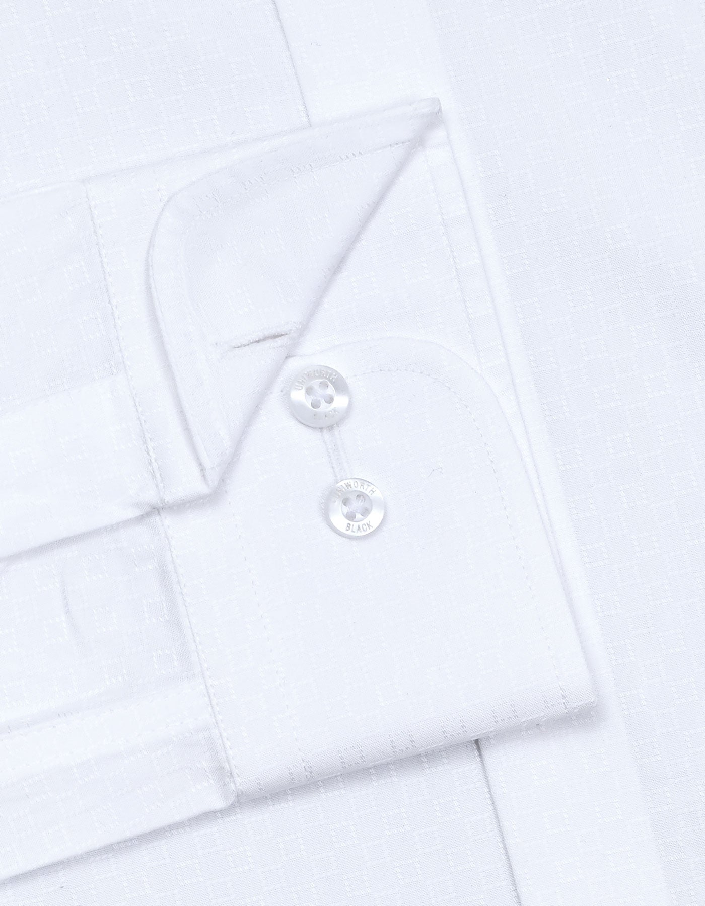 Self White Smart Fit Shirt FS20433SF-15.5