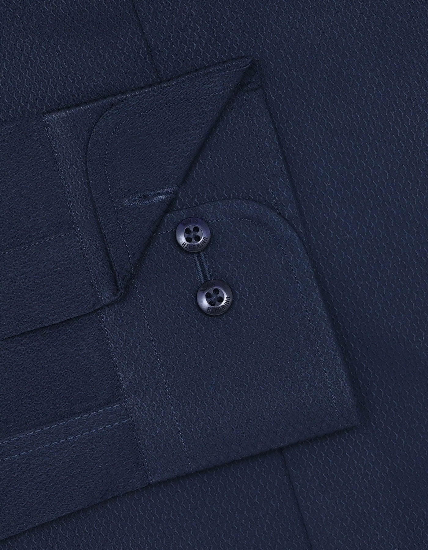 Self D Navy Smart Fit Shirt FS20435SF-15.5