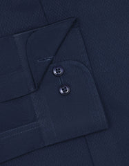 Self D Navy Smart Fit Shirt FS20435SF-15.5