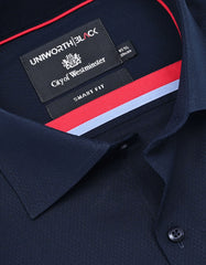 Self D Navy Smart Fit Shirt FS20435SF-15