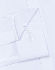Self White Smart Fit Shirt FS20437SF-15.5