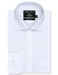 Self White Classic Fit Shirt FS20439RF-14.5