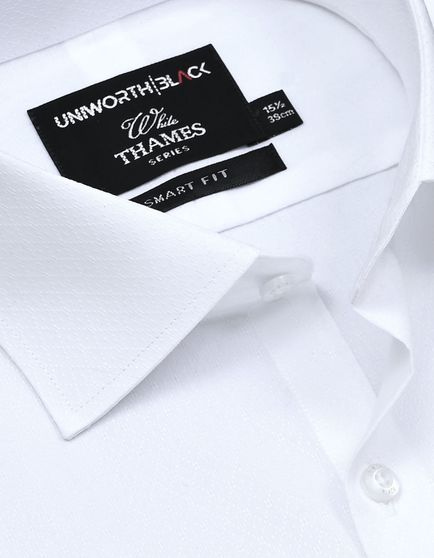 Self White Smart Fit Shirt FS20439SF-15