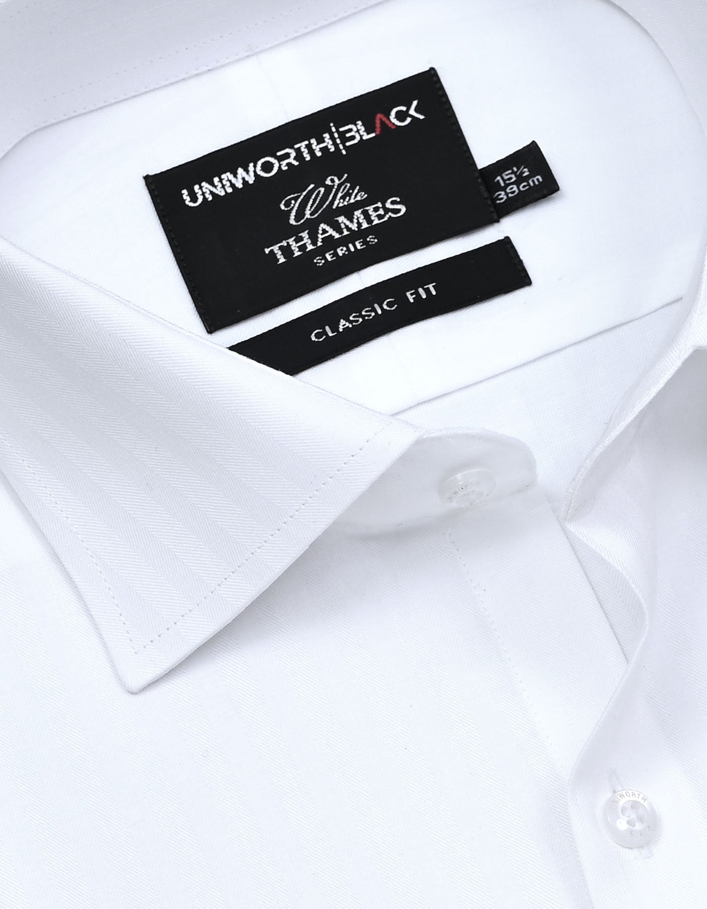 Self White Classic Fit Shirt FS20440RF-15