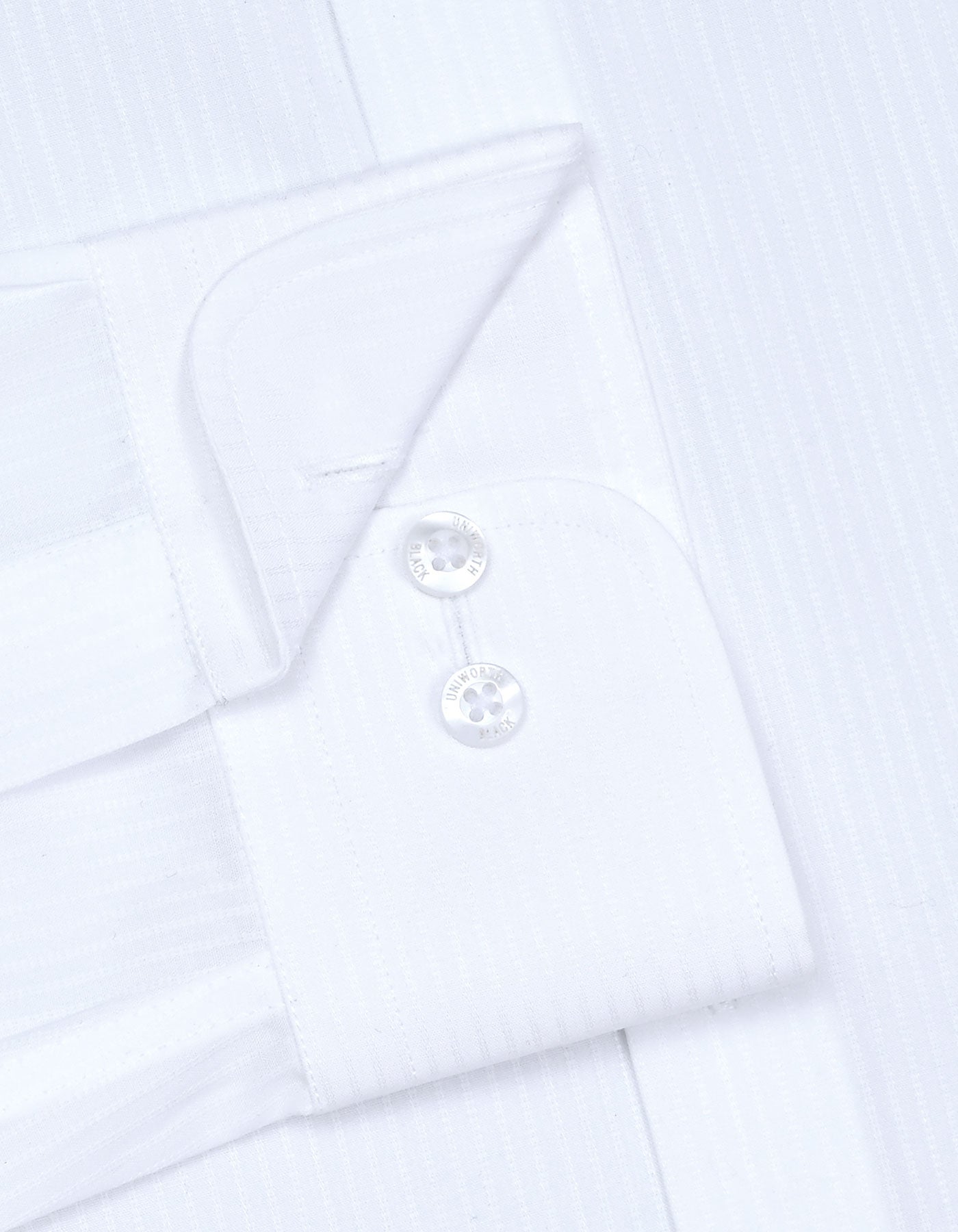 Self White Smart Fit Shirt FS20442SF-15.5