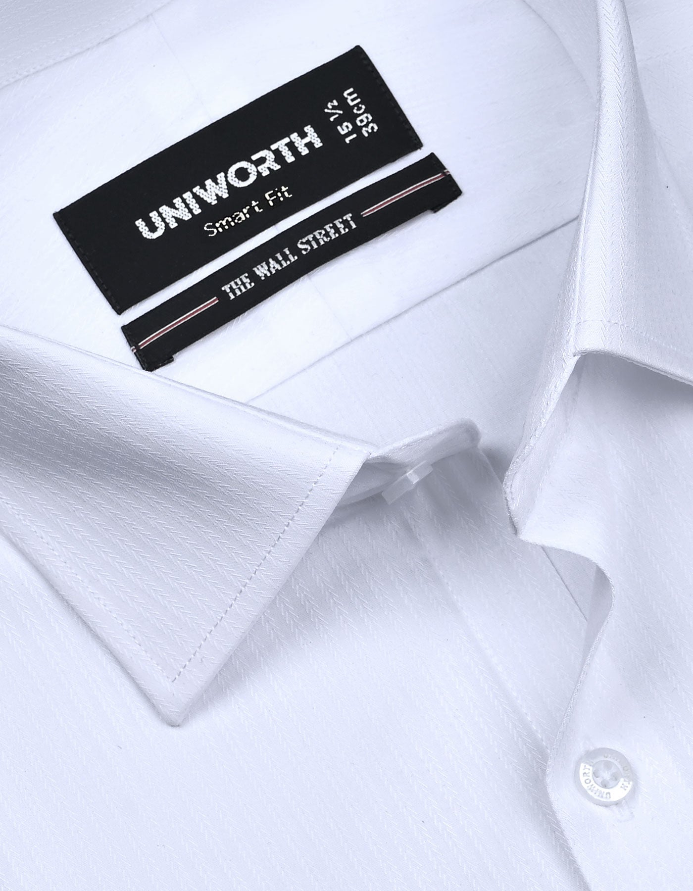 Self White Tailored Smart Fit Shirt FS20443SF-15