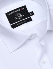 Self White Classic Fit Shirt FS20449RF-15