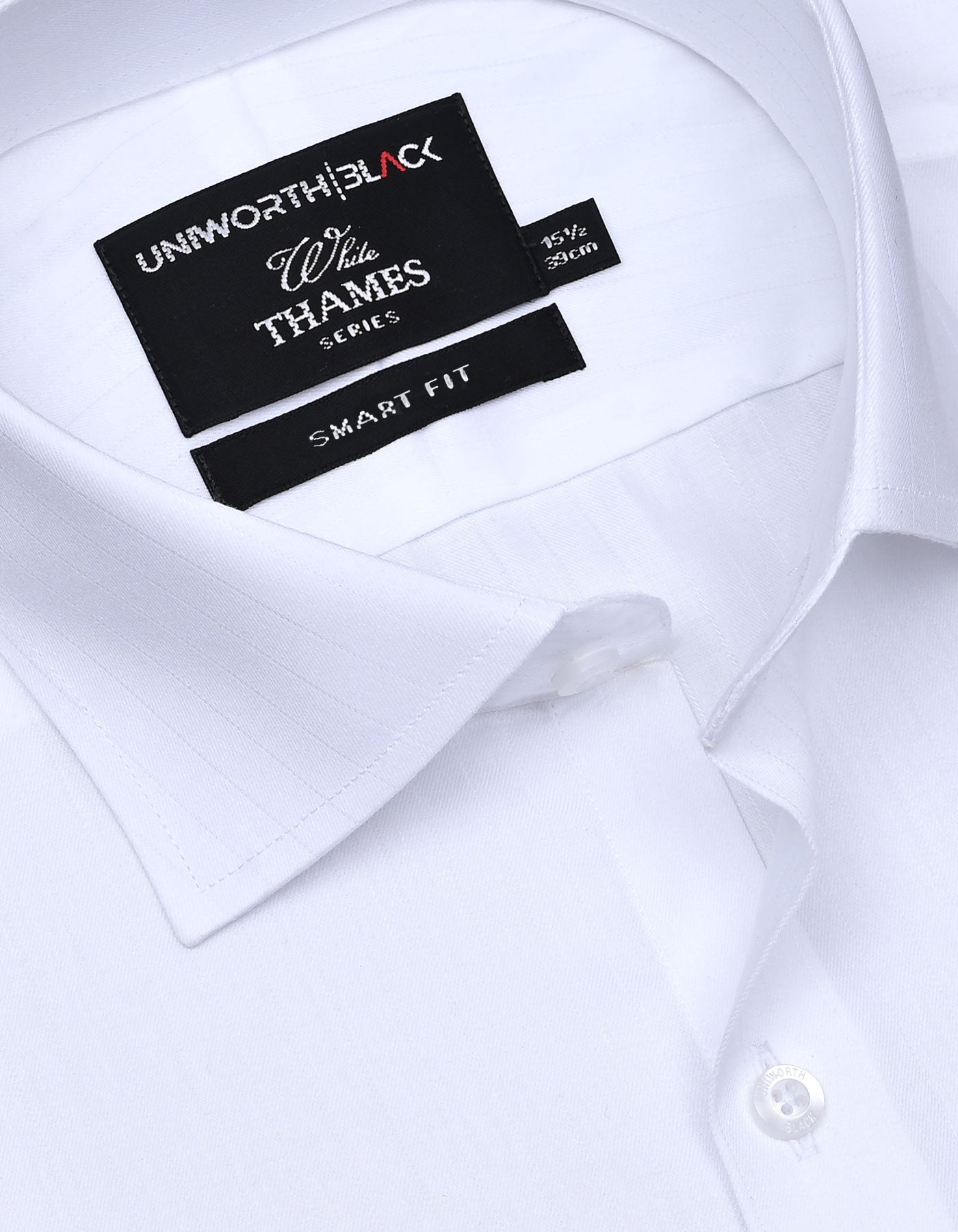 Self White Tailored Smart Fit Shirt FS20449SF-15