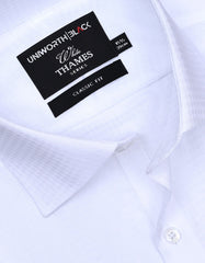 Self White Classic Fit Shirt FS20450RF-15