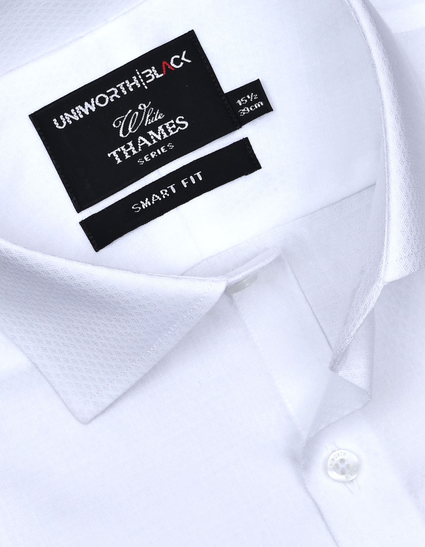 Self White Tailored Smart Fit Shirt FS20451SF-15