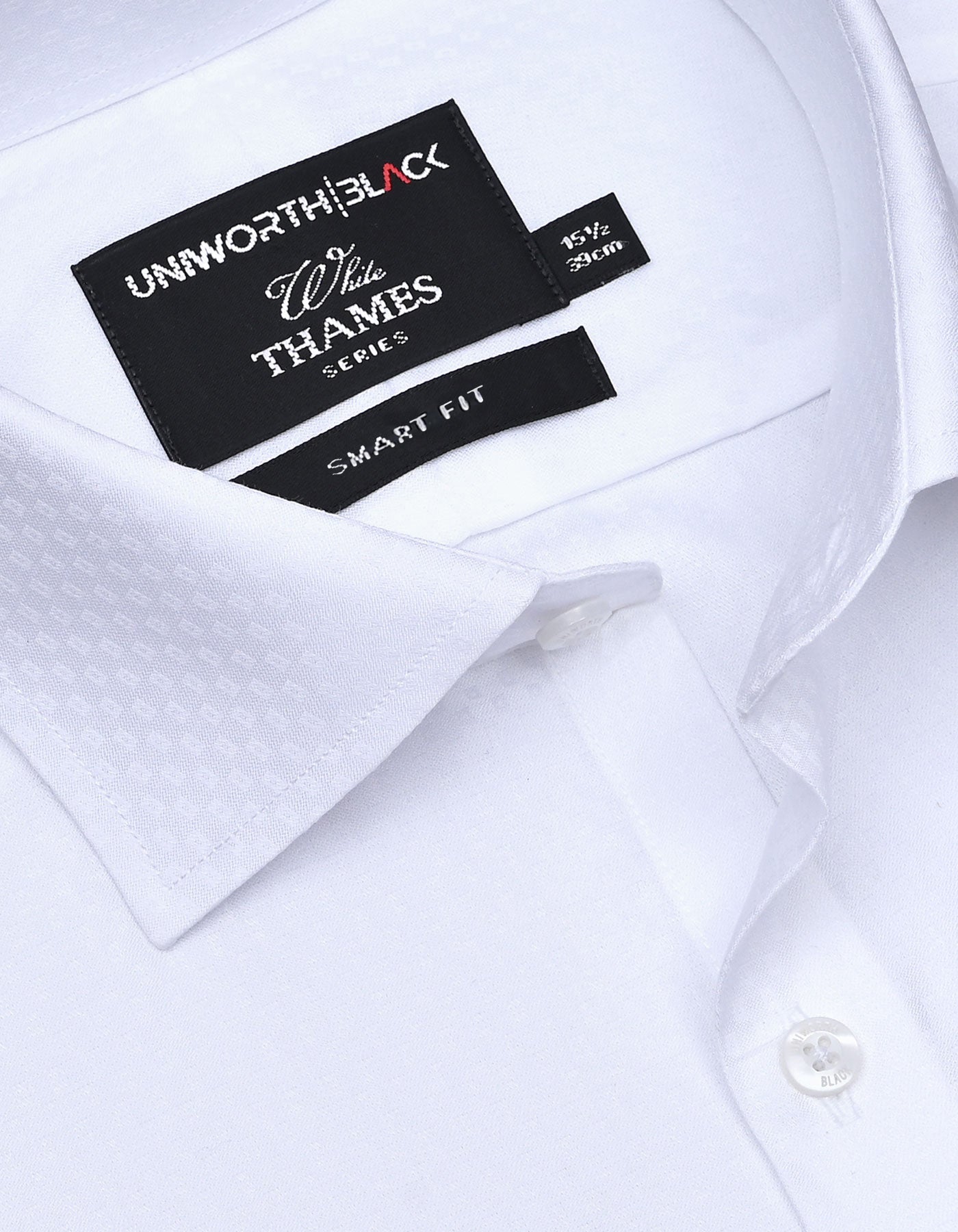 Self White Tailored Smart Fit Shirt FS20452SF-15