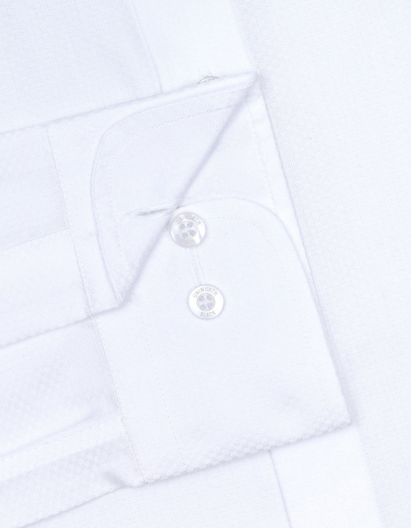 Self White Classic Fit Shirt FS20453RF-15.5