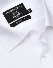 Self White Classic Fit Shirt FS20453RF-15
