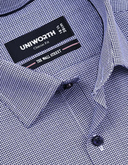 Self Navy Classic Fit Shirt FS20456RF-15
