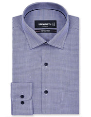 Self Navy Classic Fit Shirt FS20456RF-14.5