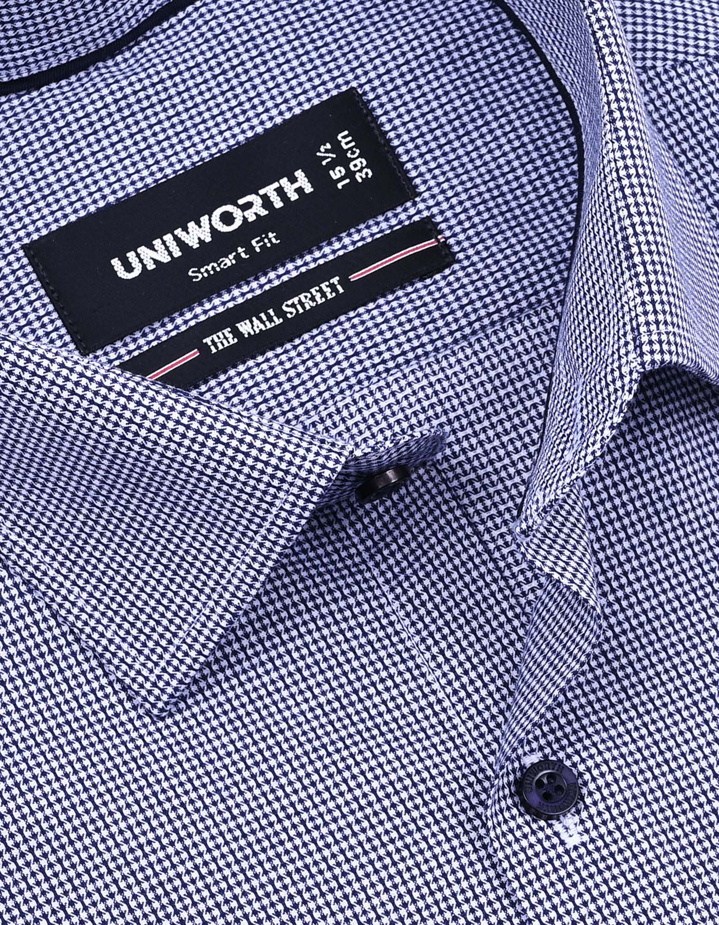 Self Navy Tailored Smart Fit Shirt FS20456SF-15