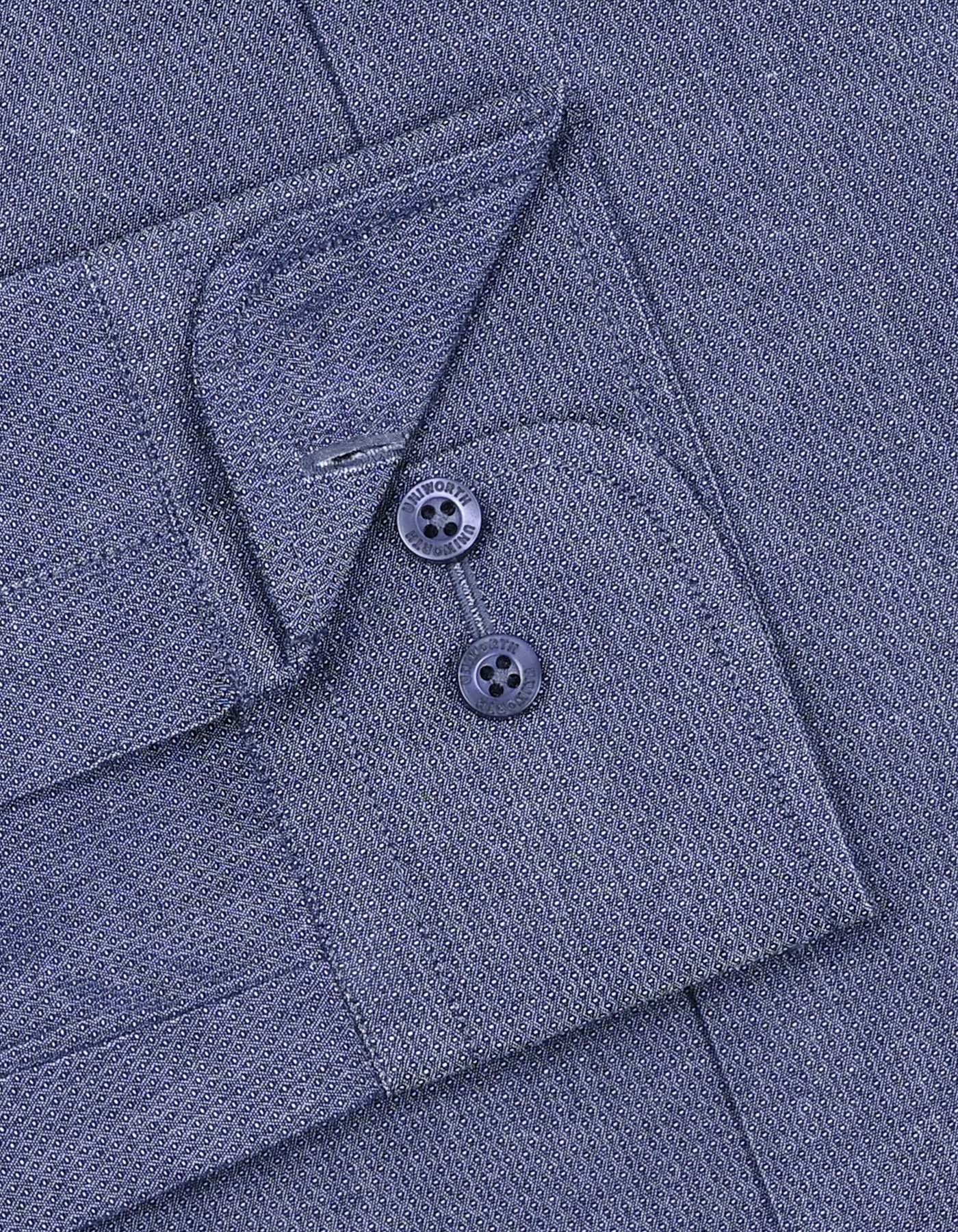 Self D Navy Classic Fit Shirt FS20458RF-15.5