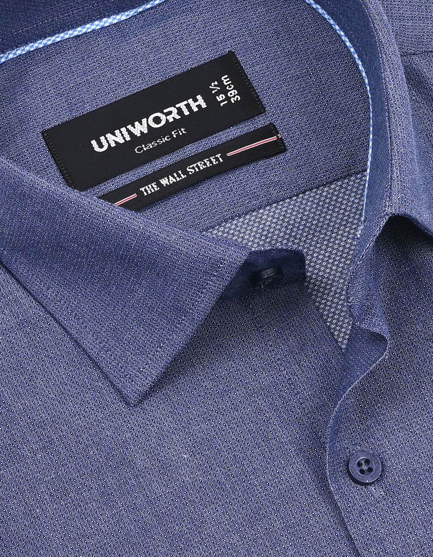 Self D Navy Classic Fit Shirt FS20458RF-15