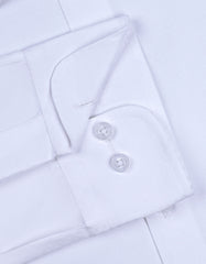 Self White Classic Fit Shirt FS20460RF-15.5