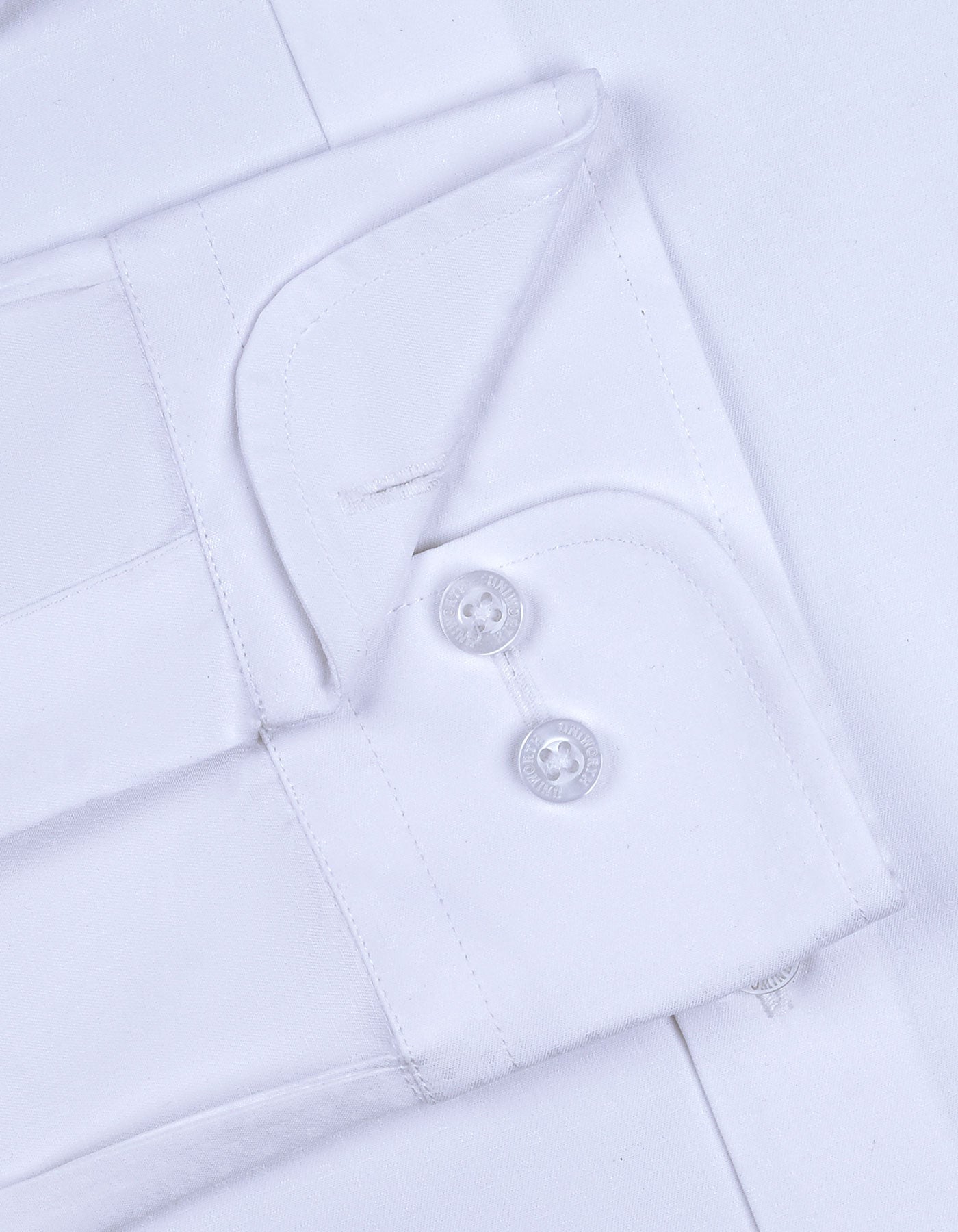 Self White Tailored Smart Fit Shirt FS20460SF-15.5