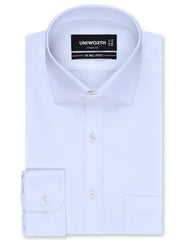Self White Tailored Smart Fit Shirt FS20460SF-14.5
