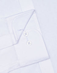 Self White Tailored Smart Fit Shirt FS20461SF-15.5