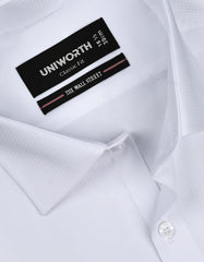 Self White Classic Fit Shirt FS20462RF-15