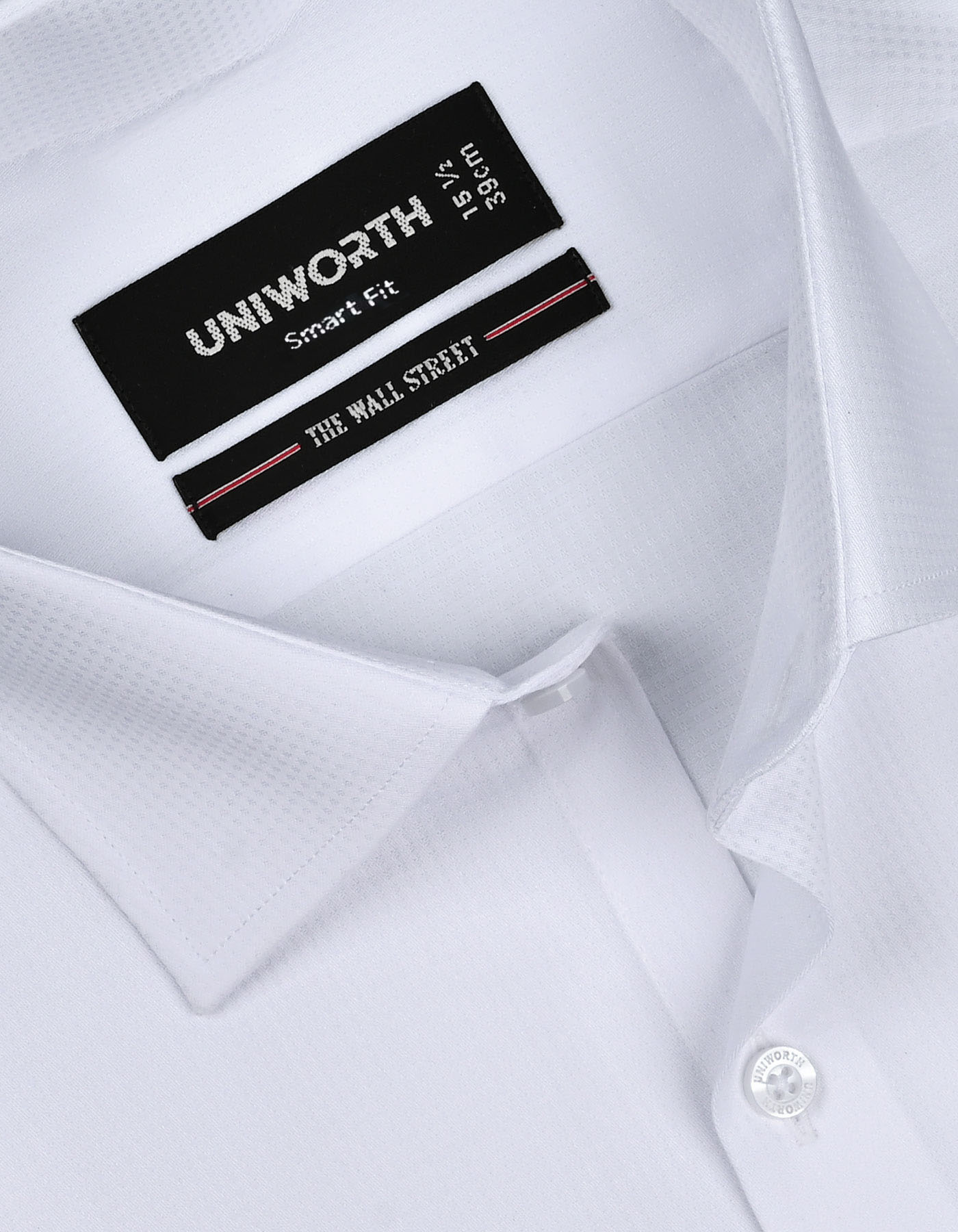 Self White Tailored Smart Fit Shirt FS20462SF-15