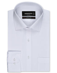 Self White Tailored Smart Fit Shirt FS20462SF-14.5