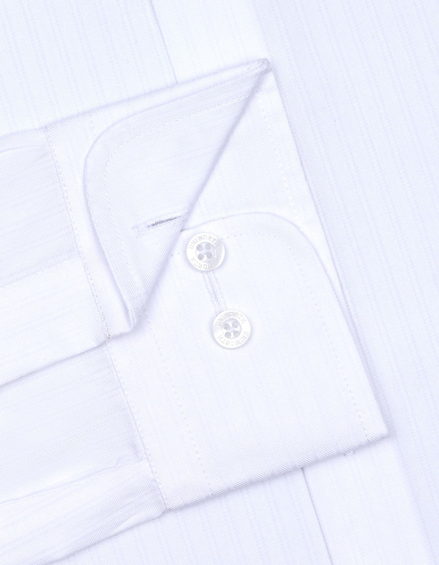 Self White Tailored Smart Fit Shirt FS20463SF-15.5