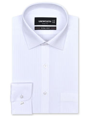 Self White Tailored Smart Fit Shirt FS20463SF-14.5