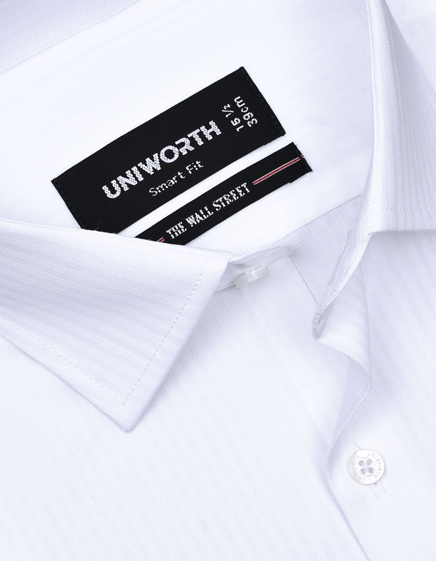 Self White Tailored Smart Fit Shirt FS20464SF-15