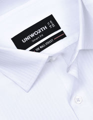 Self White Tailored Smart Fit Shirt FS20464SF-15