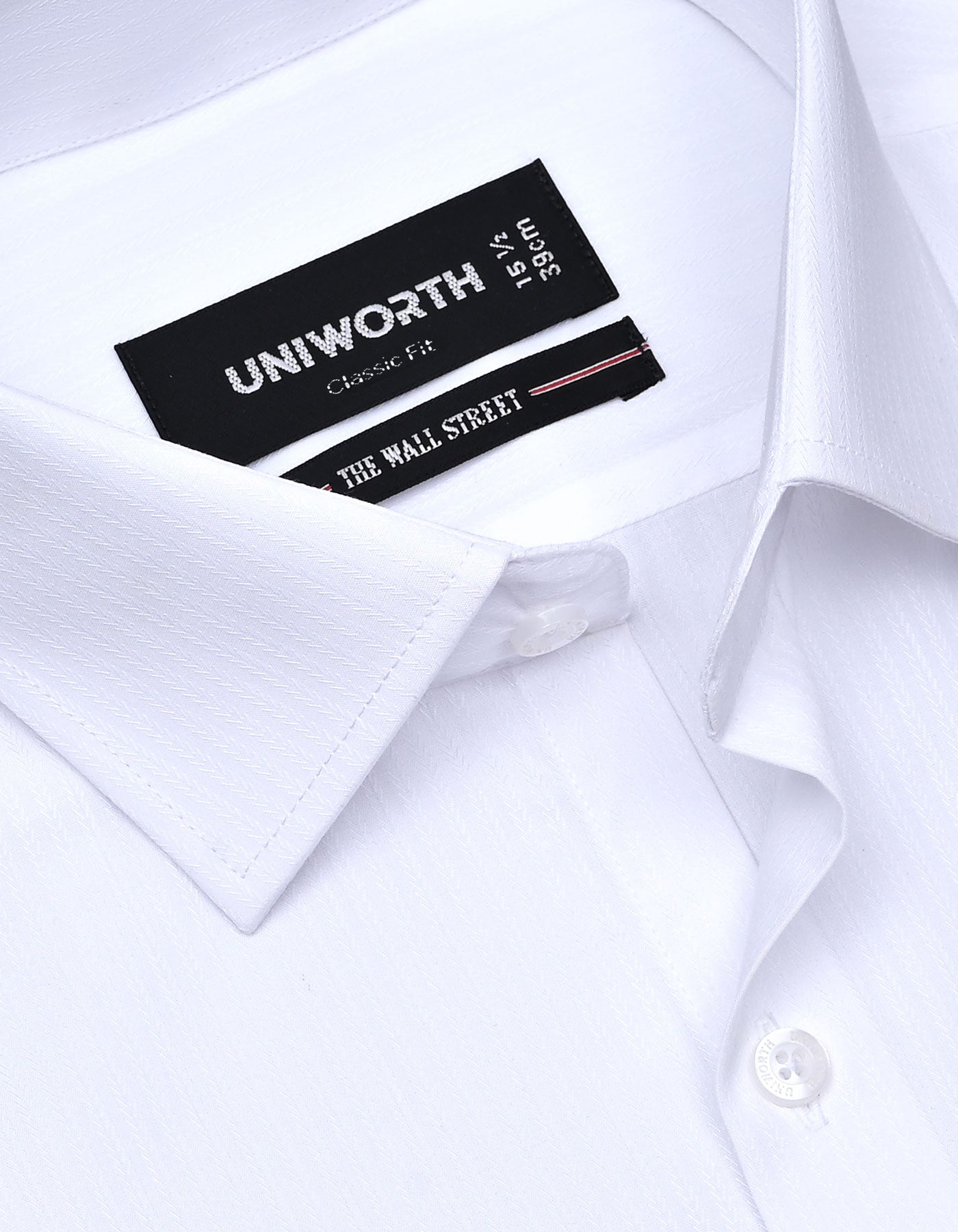 Self White Classic Fit Shirt FS20465RF-15