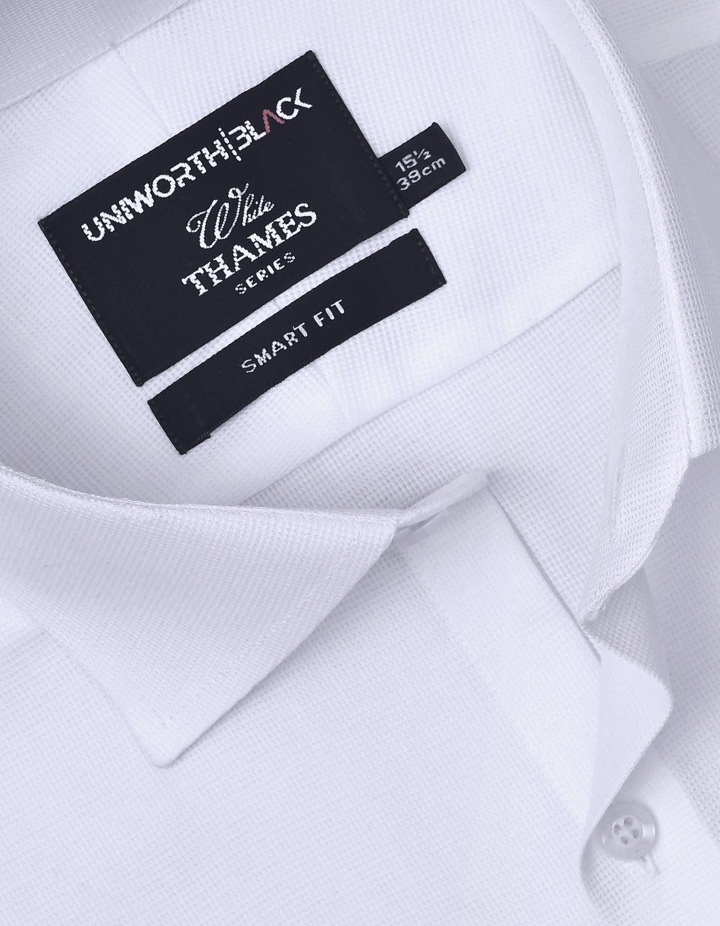 Self White Tailored Smart Fit Shirt FS20466SF-15