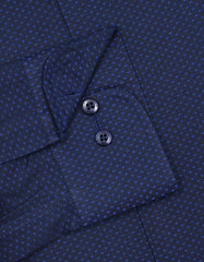 Self Navy Classic Fit Shirt FS20467RF-15.5