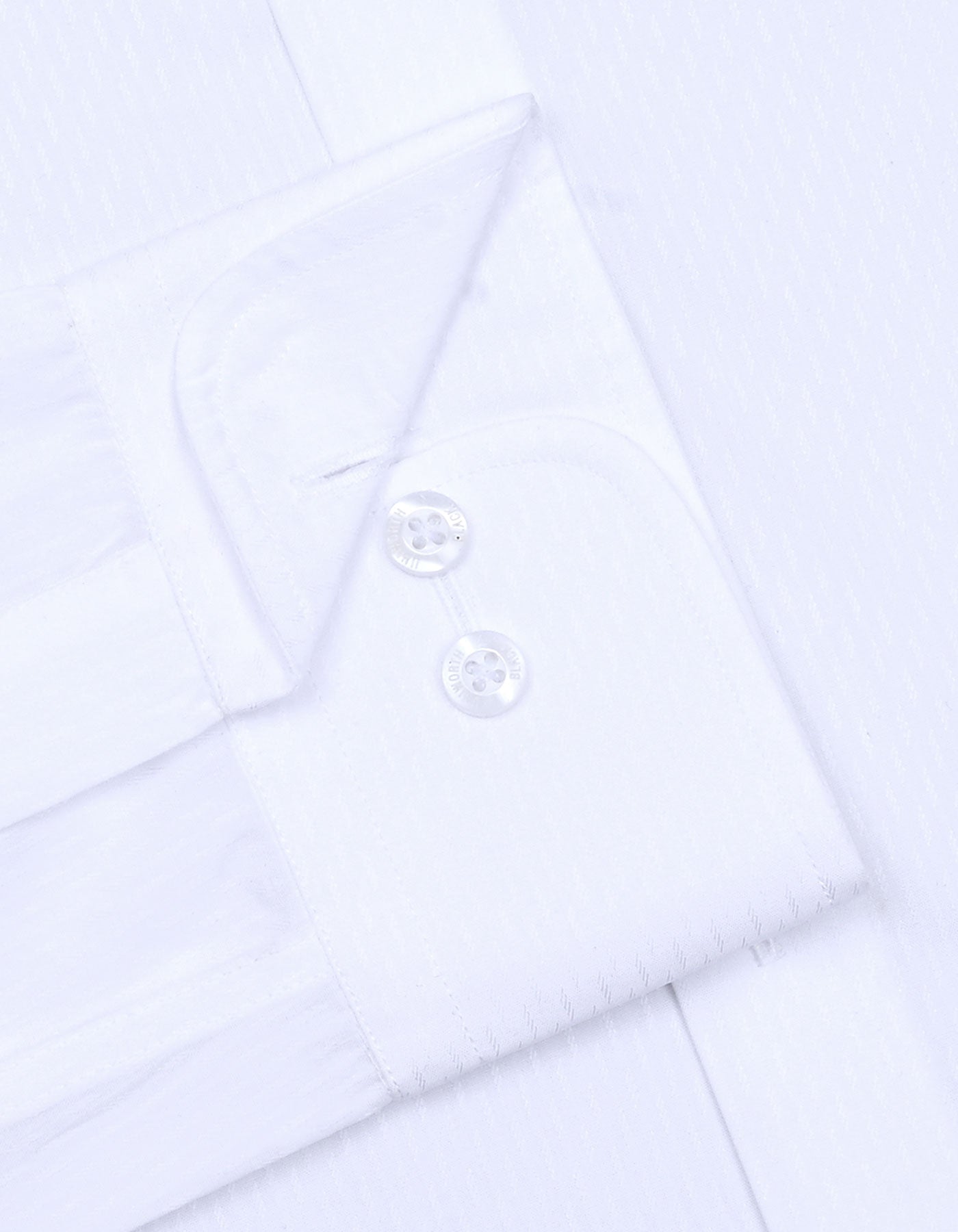 Self White Tailored Smart Fit Shirt FS20469SF-15.5