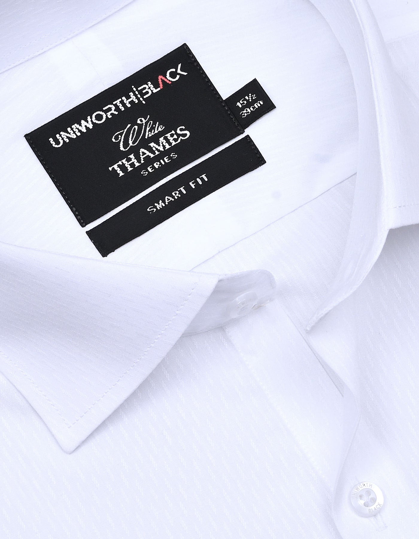 Self White Tailored Smart Fit Shirt FS20469SF-15
