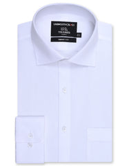 Self White Tailored Smart Fit Shirt FS20470SF-14.5