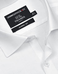 Self White Classic Fit Shirt FS20471RF-15