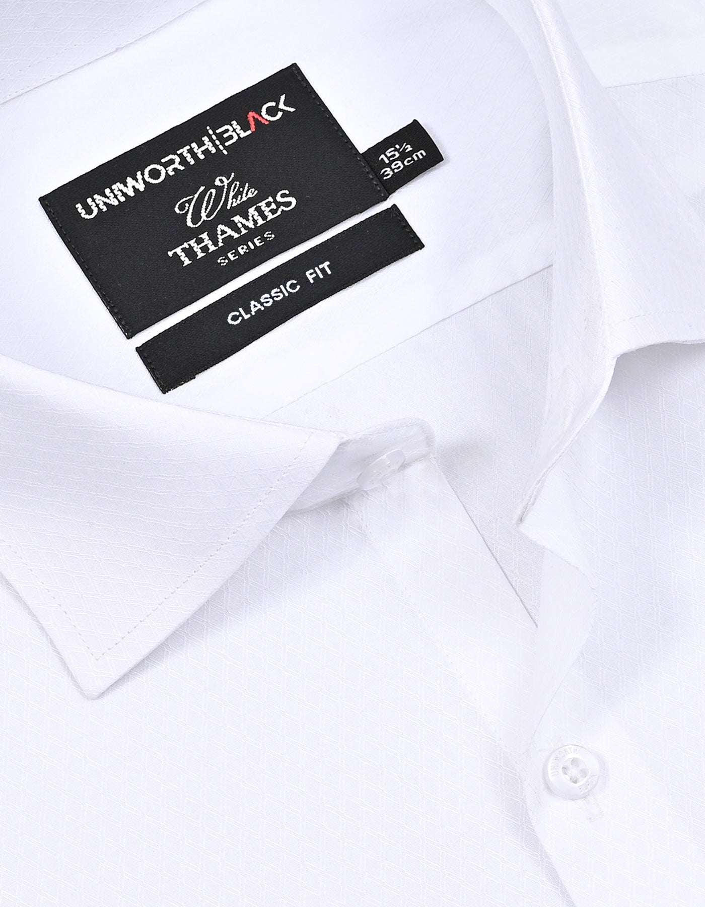 Self White Classic Fit Shirt FS20476RF-15