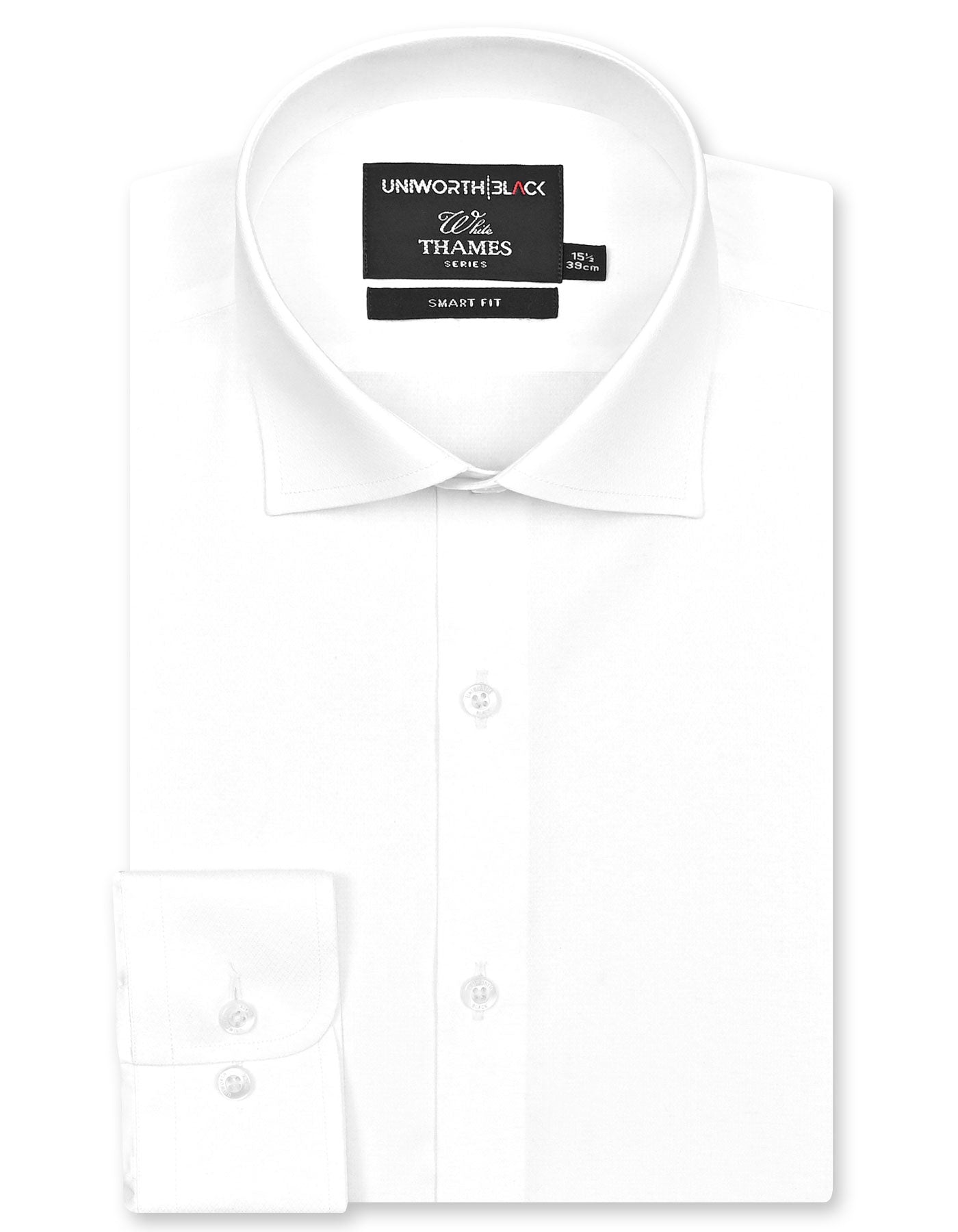 Self White Tailored Smart Fit Shirt FS20477SF-14.5