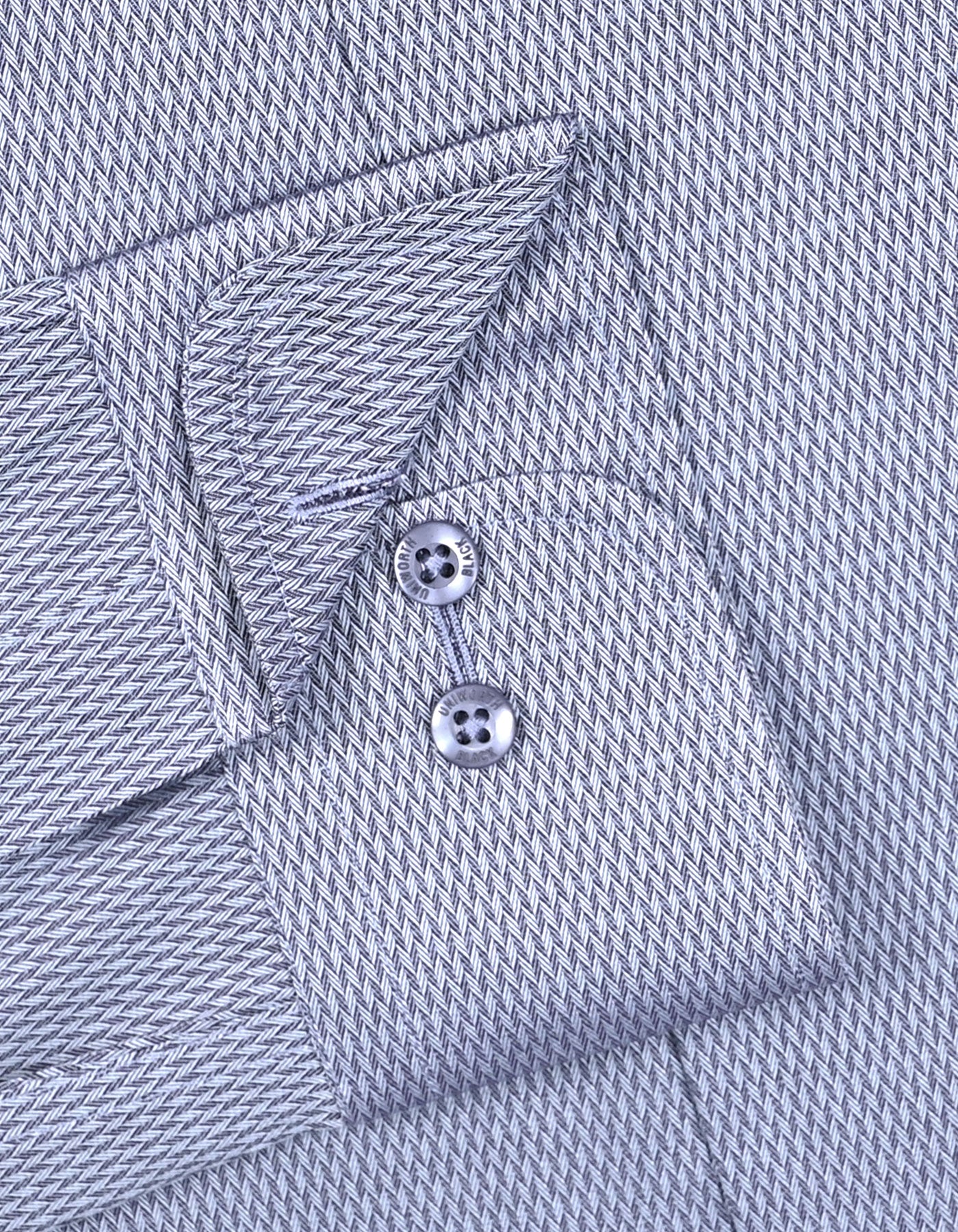 Self Grey Classic Fit Shirt FS20479RF-15.5