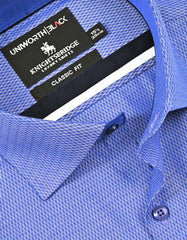 Self D Blue Classic Fit Shirt FS20481RF-15