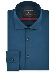 Self Teal Tailored Smart Fit Shirt FS20482SF-14.5
