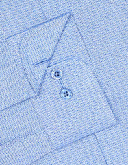 Self Blue Tailored Smart Fit Shirt FS20483SF-15.5