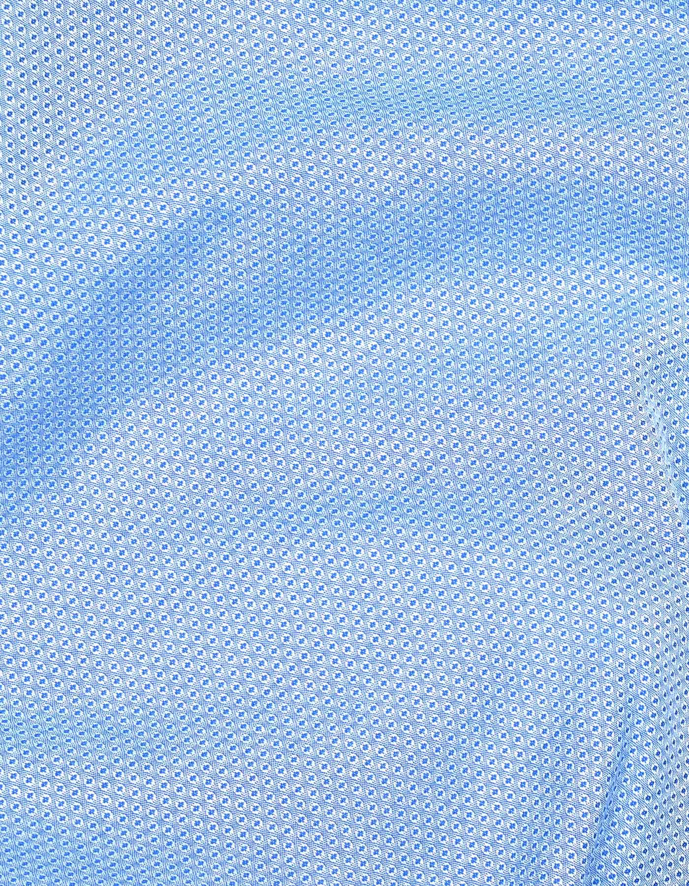 Self Blue Tailored Smart Fit Shirt FS20483SF-16