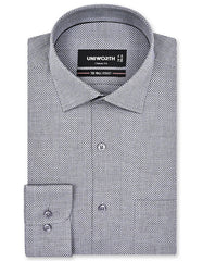 Self Black Classic Fit Shirt FS20485RF-14.5