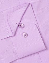 Self L Purple Classic Fit Shirt FS20486RF-15.5
