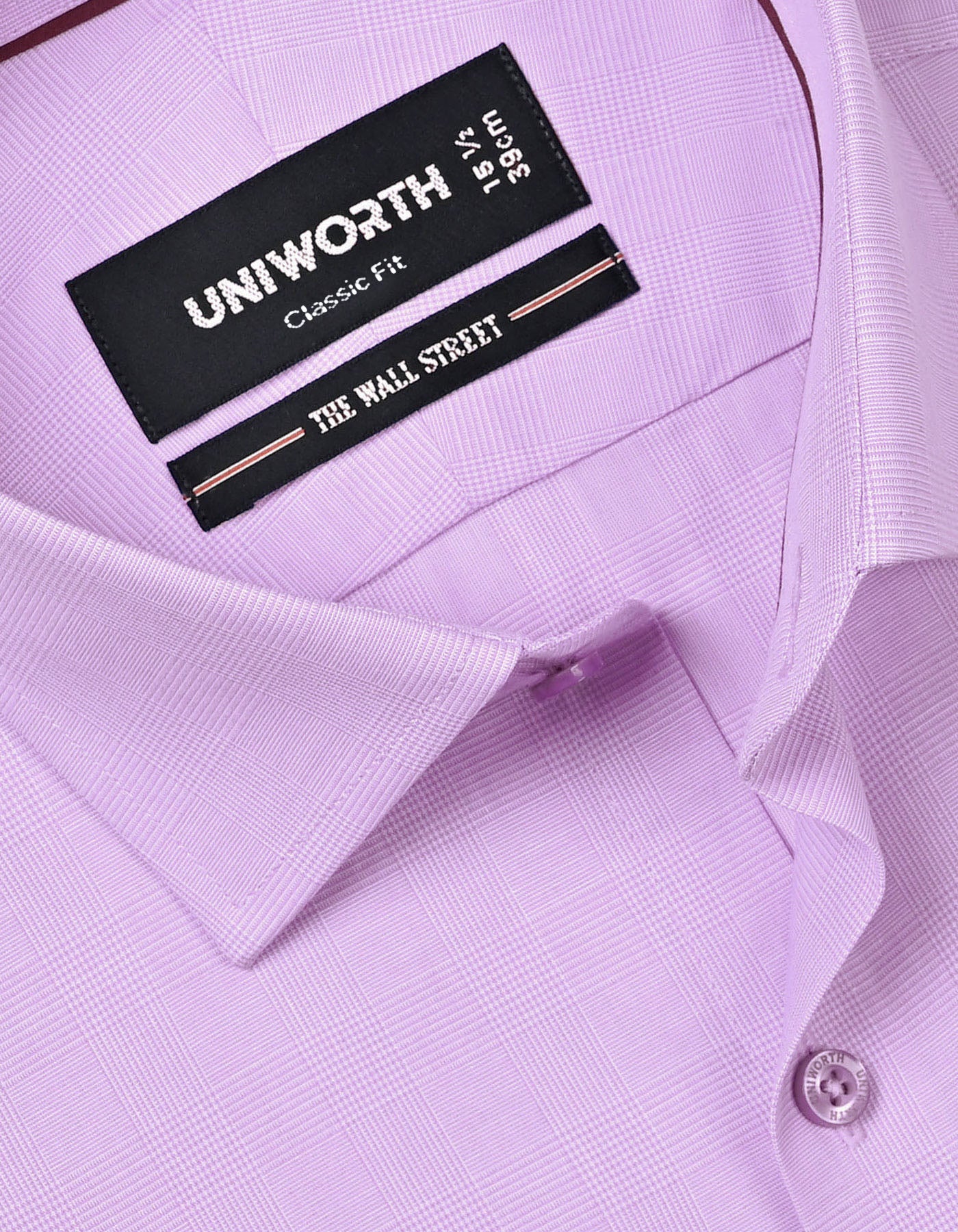 Self L Purple Classic Fit Shirt FS20486RF-15